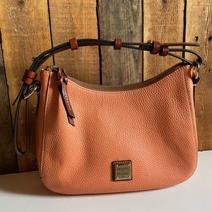 Apricot Kiley Dooney & Bourke Hobo Purse